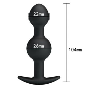 Silicone Balls Butt Plug - Slika 4