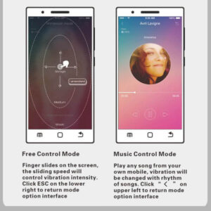 "Pretty Love Elvira", App control, vibrirajuće ljubavne kuglice s mobilnom aplikacijom - Slika 8