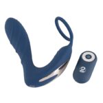Vibrating Prostate Plug with Cock Ring-1