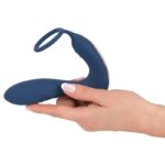 Vibrating Prostate Plug with Cock Ring-3