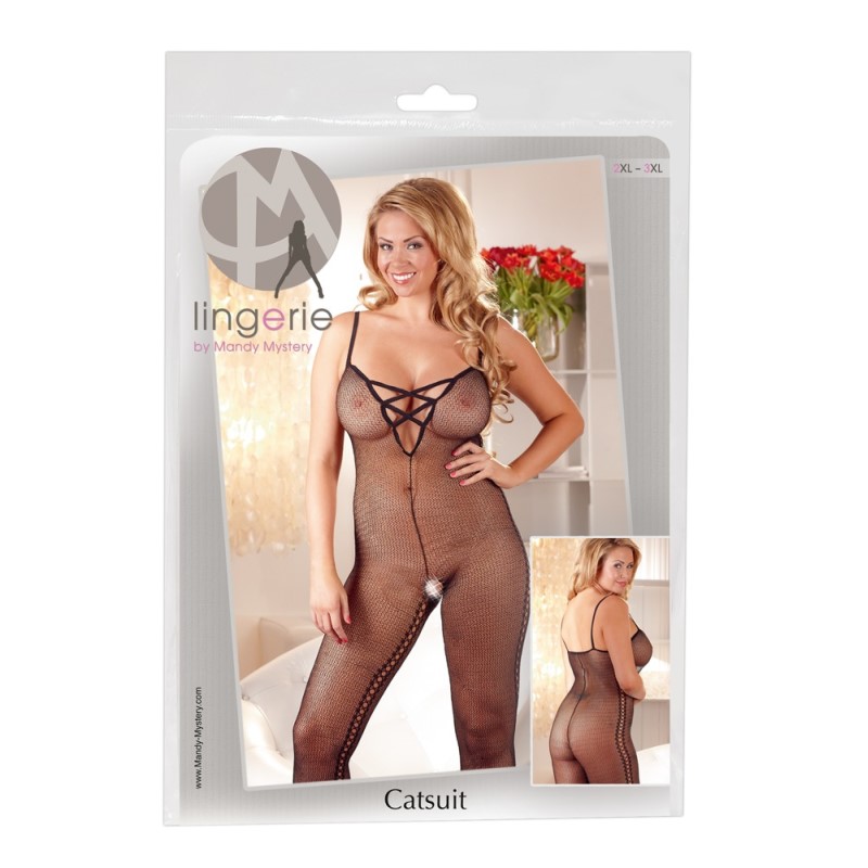plus size catsuit