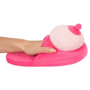 boob slippers pink