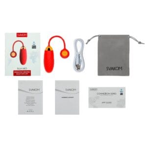 Vibrirajuće jaje "Ella Neo", 60 g, 11 načina vibriranja putem aplikacije ili na igrački, SVAKOM - Slika 3