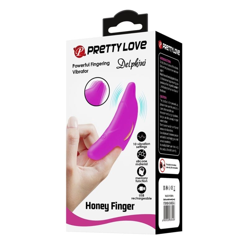 Pretty Love Delphini finger vibrator