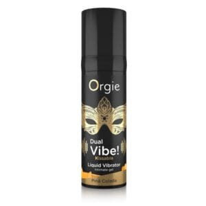 Stimulacijski gel “Dual Vibe!” s aromom Pinã Colada od brenda Orgie
