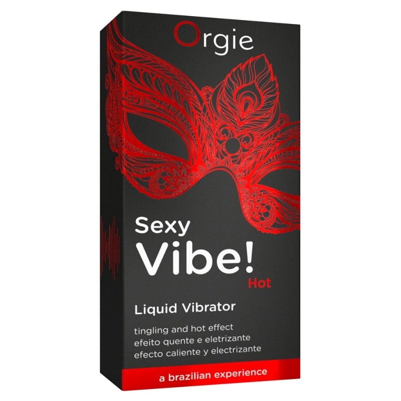 Gel za stimulaciju klitorisa i intimnih dijelova s efektom zagrijavanja. Tekući vibrator Orgie Sexy Vibe Hot