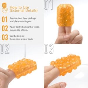 "TENGA UNI" Masturbator & Navlaka za prst, UNIsex & UNIversal, razne teksture - Slika 4