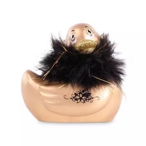 I Rub My Duckie 2.0 Paris Gold, vodootporni vibrirajući masažer, Big Teaze Toys
