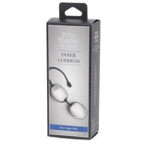 Srebrene ljubavne kuglice "Inner Goddess Silver Jiggle Balls", 67g, Fifty Shades of Grey - Slika 5