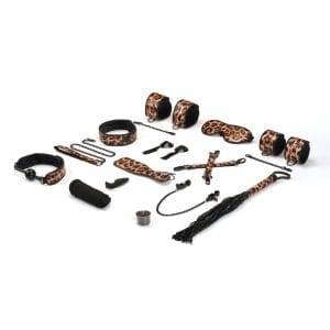 Leopard Print Soft Bondage Kit,13 kom, Vivid Hyō