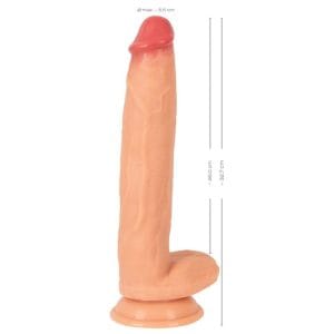 "Real Giant" silikonski mekani dildo 32,7cm - Slika 5