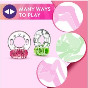 Vibrirajući prsten za penis "Play With Me Strong Vibration" - Slika 3