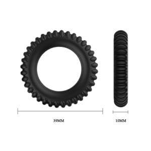 Set "3 Titanium Silicone Penis Rings" - Slika 3