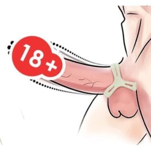 Luminous Triple Ring - trostruki prsten za penis i testise - Slika 4