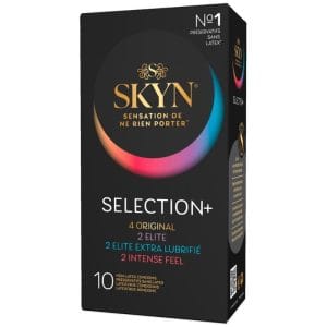 Kondomi bez lateksa "Selection+" mix 10kom, Skyn