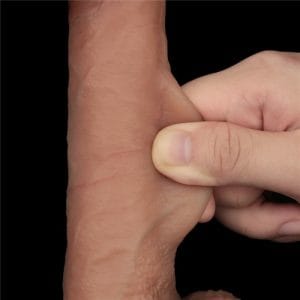 Silikonski dildo "Sliding Skin Pro", 21,6 cm, Lovetoy - Slika 4